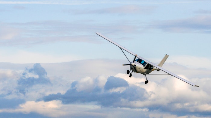 The single-engine Piper PA-32 had mechanical problems after taking off from Montgomery-Gibbs Executive Airport.