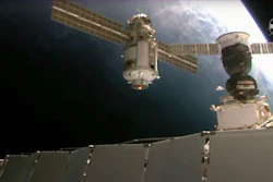 This Thursday, July 29, 2021 image provided by NASA shows the 20-metric-ton (22-ton) Nauka module, also called the Multipurpose Laboratory Module as it approaches the International Space Station space station. Russia’s long-delayed lab module successfully docked with the International Space Station on Thursday, eight days after it was launched from the Russian space launch facility in Baikonur, Kazakhstan.