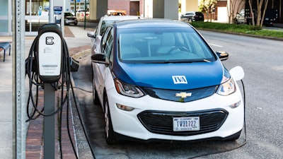 Electric TVA vehicle, Chattanooga, Tenn., May 2021.