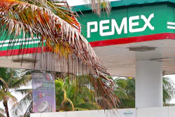 Pemex station, Coatzacoalcos, Mexico, June 2017.