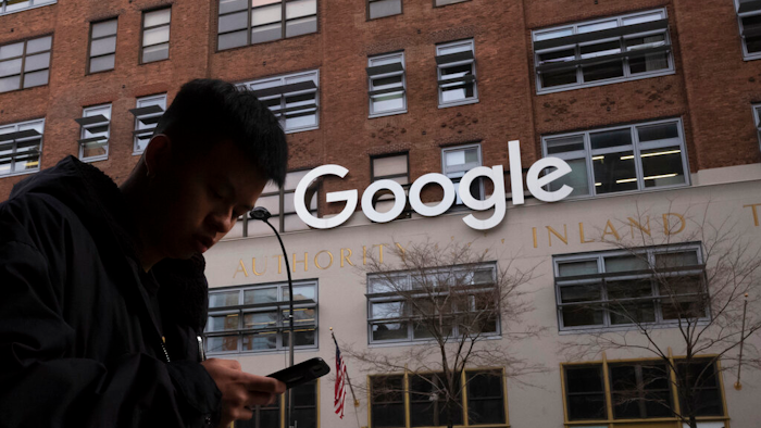 Google offices in New York, Dec. 17, 2018.