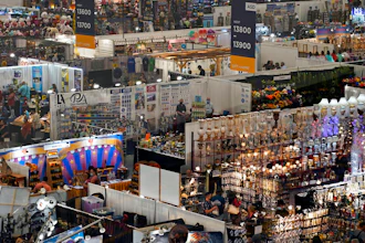 Convention floor at the ASD Market Week convention, Aug. 25, 2021, Las Vegas.