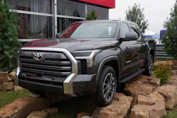 A 2022 Toyota Tundra at Motor Bella, Pontiac, Mich., Sept. 21, 2021.