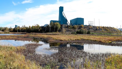 The Totten Mine near Sudbury, Ont., Sept. 27, 2021.