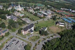 Colby College campus, Waterville, Maine.