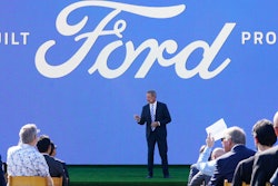 Tennessee Gov. Bill Lee during a presentation on a planned Ford factory, Sept. 28, 2021, Memphis.