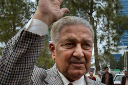 Abdul Qadeer Khan in Islamabad, Feb. 26, 2013.