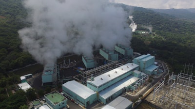 The La Geo Geothermal Power Plant in Berlin, El Salvador, Oct. 15, 2021.