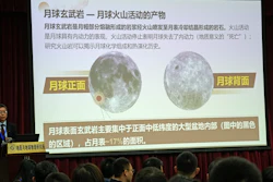 Li Xianhua speaks at the Chinese Academy Science in Beijing, Oct. 19, 2021.