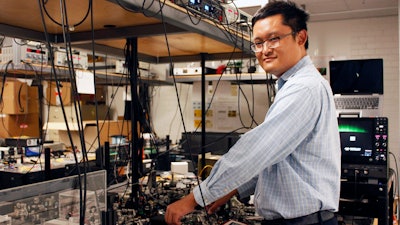 University of Arizona assistant professor of materials science and engineering Zheshen Zhang.
