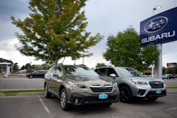 Subaru dealership in Littleton, Colo., Sept. 12, 2021.
