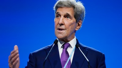 John Kerry at the COP26 U.N. Climate Summit in Glasgow, Nov. 2, 2021.