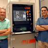 University of Arizona researchers Andrew Wessman and Mohammed Shafae.