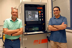 University of Arizona researchers Andrew Wessman and Mohammed Shafae.