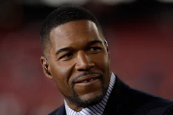 Strahan will be among the crew on Blue Origin's next flight to space. The company said Tuesday, Nov. 23, 2021 that the Good Morning America co-host, who just turned 50 on Sunday, will join Laura Shepard Churchley, the eldest daughter of Alan Shepard, on the flight.