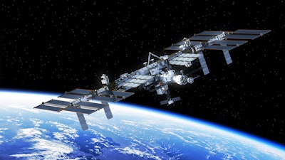 The International Space Station.