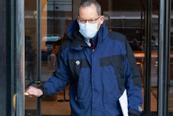 Harvard University Professor Charles Lieber leaves federal court, Boston, Dec. 14, 2021.