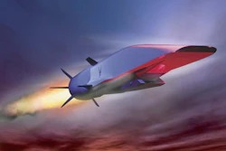 Artist's rendering of the experimental X-51A Waverider, an unmanned, autonomous supersonic combustion ramjet-powered hypersonic flight test demonstrator for the U.S. Air Force.