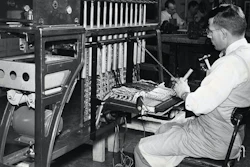 This ‘mechanical punch card sorter’ was used for the 1950 census.
