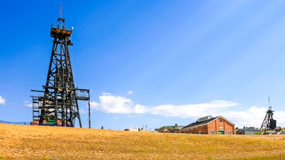 Former copper mine, Butte, Mont., July 2015.