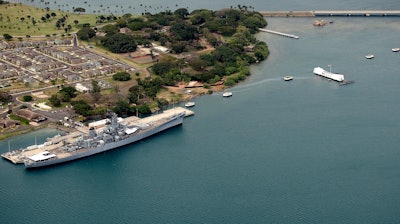Pearl Harbor, Oahu.