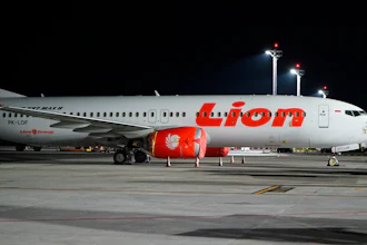 A Lion Air Boeing 737 Max 8 on the tarmac at Ngurah Rai International Airport, Bali, Indonesia, April 13, 2019.
