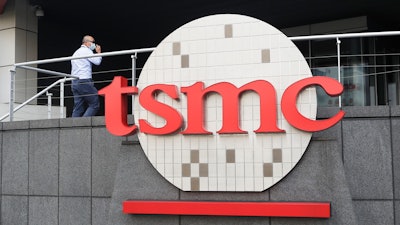 Taiwan Semiconductor Manufacturing Co. Ltd. headquarters, Hsinchu, Taiwan, Oct. 20, 2021.