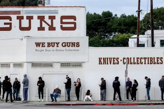 Gun store in Arcadia, Calif., March 15, 2020.