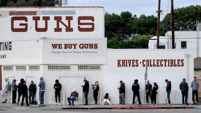 Gun store in Arcadia, Calif., March 15, 2020.