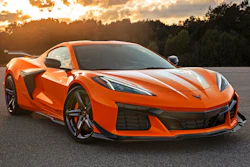 This undated photo provided by General Motors shows the 2023 Chevrolet Corvette X06, an even higher-performance version of the latest C8 Corvette.