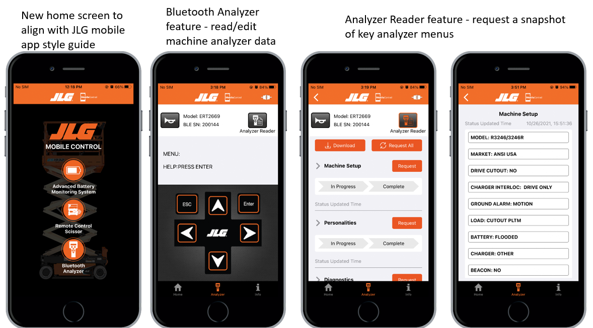 Jlg Bluetooth Analyzer Reader
