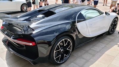 A Bugatti Chiron, Monte-Carlo, Monaco, July 2021.