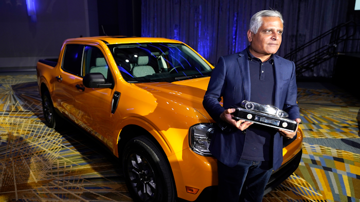 The Maverick compact pickup won truck of the year, while its Bronco off-road SUV earned the utility of the year. Honda's redesigned Civic compact car won the car of the year.