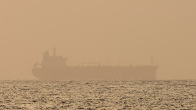 An oil tanker moored off Fujairah, United Arab Emirates, Aug. 4, 2021.