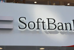 SoftBank Corp. logo at a shop in Tokyo, Feb. 7, 2022.