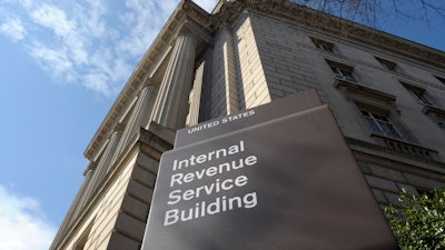 The Internal Revenue Service building in Washington, March 22, 2013.