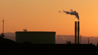Oil refinery at sunset in Rodeo, Calif., Sept. 22, 2006.