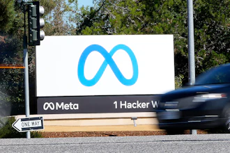 Meta headquarters in Menlo Park, Calif., Oct. 28, 2021.