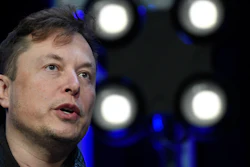 Tesla and SpaceX CEO Elon Musk speaks at the SATELLITE Conference and Exhibition, Washington, March 9, 2020.