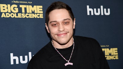 Comedian Pete Davidson attends the premiere of 'Big Time Adolescence' at Metrograph, New York, March 5, 2020.