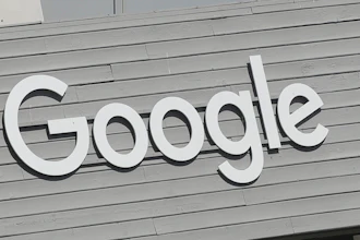 Google sign in Mountain View, Calif., Sept. 24, 2019.
