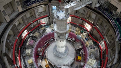 The ITER Tokamak machine, Saint-Paul-Lez-Durance, France, Sept. 9, 2021.