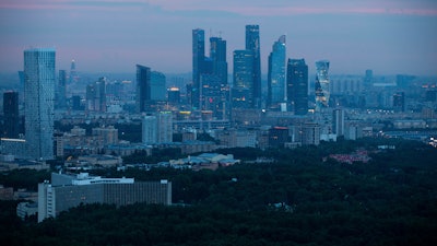 Moscow skyline, July 15, 2018.