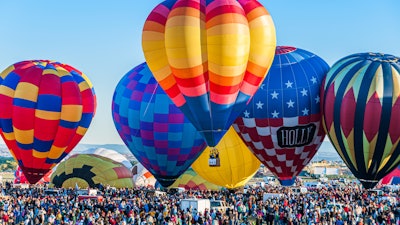 Albuquerque International Balloon Fiesta in Albuquerque, N.M.