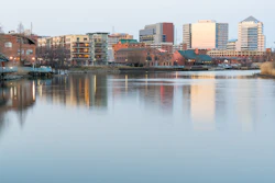 Christiana River, Wilmington, Del., April 2018.