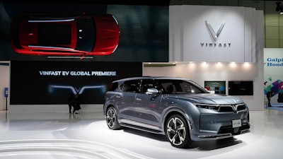 VinFast announced plans Tuesday, March 29, 2022, to build a plant in North Carolina to manufacture electric vehicles, promising to bring 7,500 jobs.