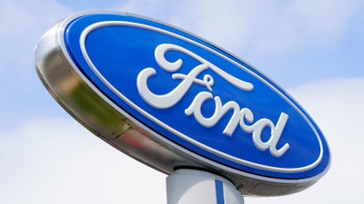 A Ford dealership in Springfield, Pa., Tuesday, April 26, 2022. Ford Motor Co. is recalling more than a quarter-million Explorer SUVs in the U.S., Friday, April 29, because they can roll away unexpectedly while shifted into park. The recall covers certain 2020 through 2022 Explorers with 2.3-liter engines, as well as 3-liter and 3.3-liter hybrids and the 3-liter ST.