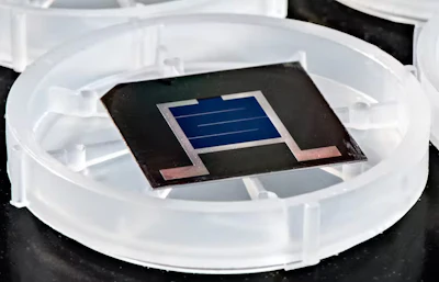 Scientists at the National Renewable Energy Lab have been developing next-generation solar cells. A PV module, or solar panel, is made up of several cells.