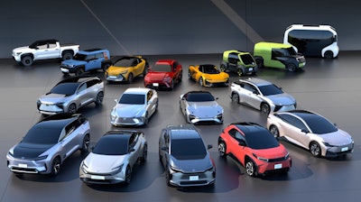 Toyota reached the cap largely by selling plug-in gas-electric hybrid vehicles.