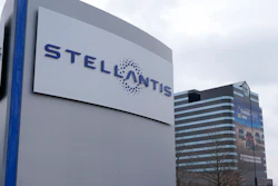 In this file photo taken on Jan. 19, 2021, the Stellantis sign is seen outside the Chrysler Technology Center, in Auburn Hills, Mich. Automaker Stellantis said Monday, May 2, 2022 it will invest $3.6 billion Canadian dollars ($2.8 billion) to upgrade two Canadian assembly plants and expand a research center as it accelerates its long-term electrification strategy.